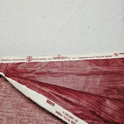 Bolts of Upholstery Fabric, Cotton, Felt & More (BS-JS)