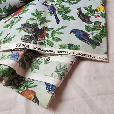 Bolts of Upholstery Fabric, Cotton, Felt & More (BS-JS)