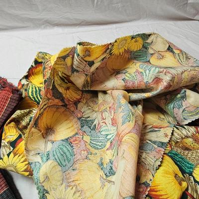 Bolts of Upholstery Fabric, Cotton, Felt & More (BS-JS)