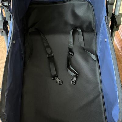 NOODOKY ~ Pet Stroller In Blue With Reversible Handle