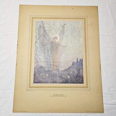'The Spirit of Night' Print by Margaret W. Tarrant (BS-JS)