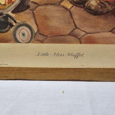 Set of Seven Vintage Mother Goose Prints (BS-JS)