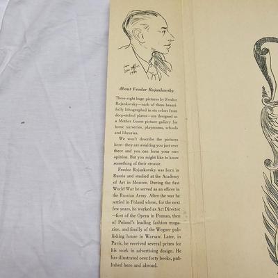 Set of Seven Vintage Mother Goose Prints (BS-JS)