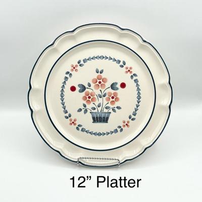 CUMBERLAND ~ Brambleberry ~ Stoneware ~ 3Pc Service For 6~ Includes 5 Serving Pieces (23 Pieces Total)
