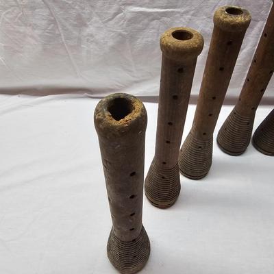 Eight Vintage Beehive Bobbin Spools (BS-JS)