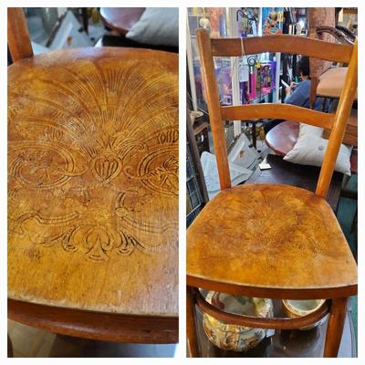 chair etched