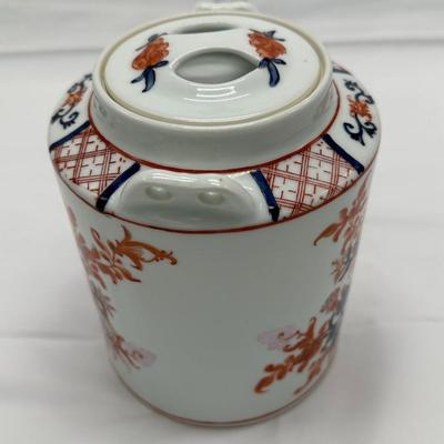 Chinese Floral Blue Red Teapot-local pickup and shipping available