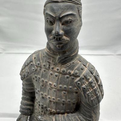Modern Chinese Terracotta Emperor Warrior Officer Figure-local pickup and shipping available