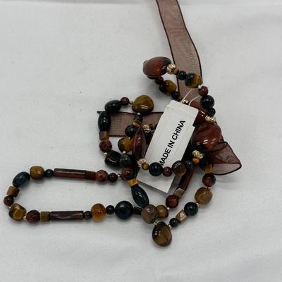 Three Sterling Silver Stone Bracelets