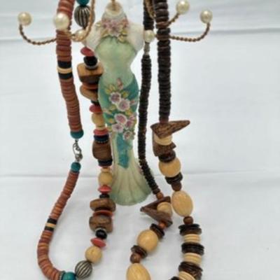 TWO VINTAGE NECKLACE