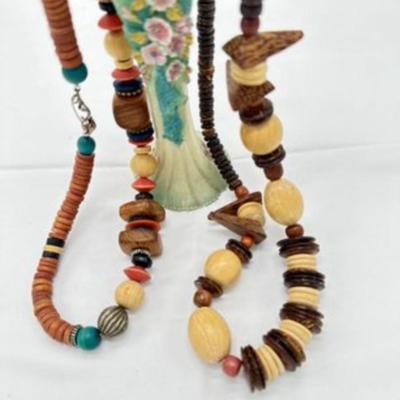 TWO VINTAGE NECKLACE