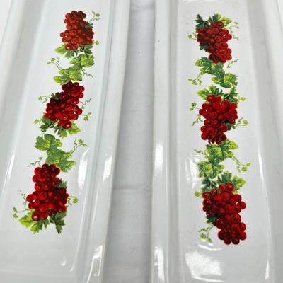 Pair of Olive Tray Ceramic California Pantry-local pickup and shipping available