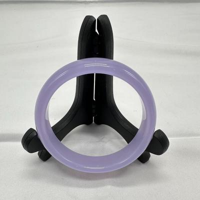 Lavender Jade Bangle Bracelet