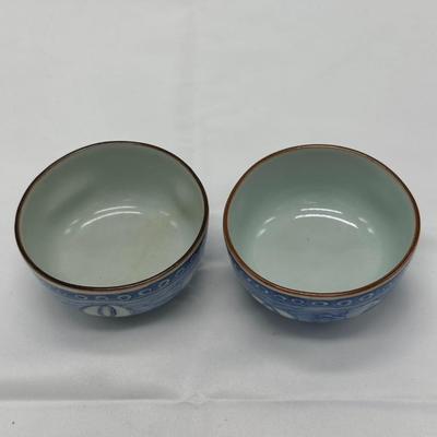 Pair of Asian Tea Cups-local pickup and shipping available