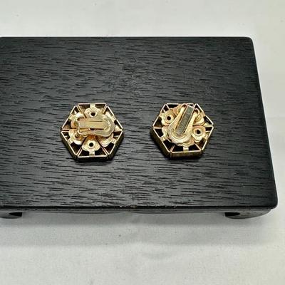 Vintage Brass Earrings