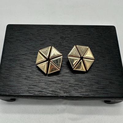 Vintage Brass Earrings