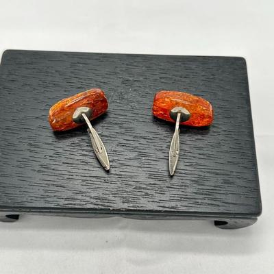 Vintage Amber Men’s Cufflinks