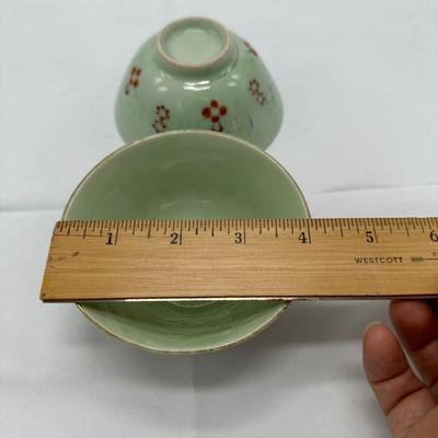 Pair of Chinese Rise Bowls-local pickup and shipping available