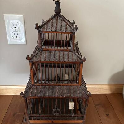 Chinese Vintage Bird Cage-local pickup and shipping available