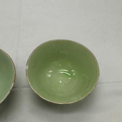 Pair of Chinese vintage rise bowls-local pickup and shipping available
