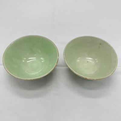 Pair of chinese rise bowl-2 local pickup and shipping available