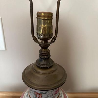 Chinese Export Porcelain Lamp-local pickup and shipping available