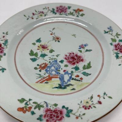 Chinese Export Porcelain Plate 9"-local pickup and shipping available