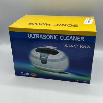 SONIC WAVE ~ Ultrasonic Cleaner ~ NIB