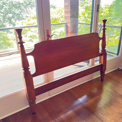 Solid Wood Double Size Bed Frame (PB-DZ)