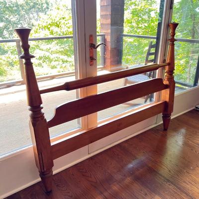 Solid Wood Double Size Bed Frame (PB-DZ)