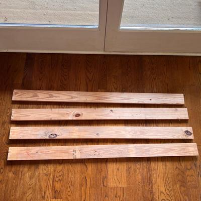 Solid Wood Double Size Bed Frame (PB-DZ)
