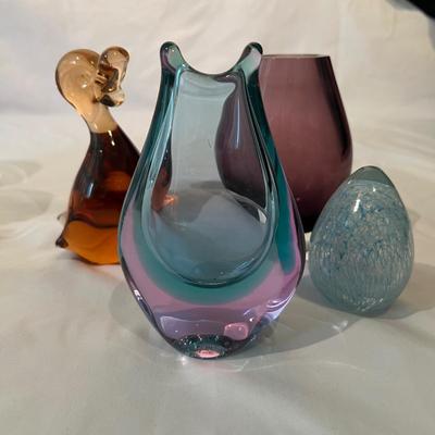 Oggetti & More Hand Blown Glass Vases Plus More (O-RG)