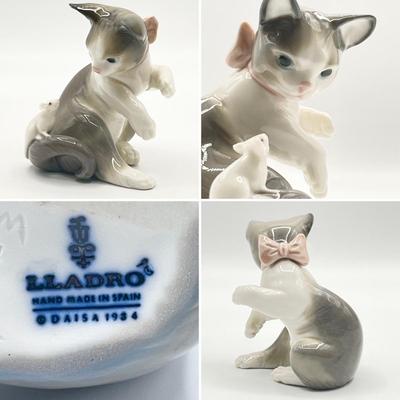 LlADRO ~ Four (4) Assorted Porcelain Figurines