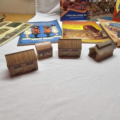 Collection of Paper Cut & Assemble Houses, Scenes and More (BS-JS)