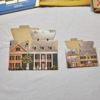 Collection of Paper Cut & Assemble Houses, Scenes and More (BS-JS)