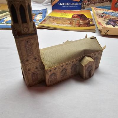 Collection of Paper Cut & Assemble Houses, Scenes and More (BS-JS)