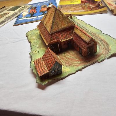 Collection of Paper Cut & Assemble Houses, Scenes and More (BS-JS)