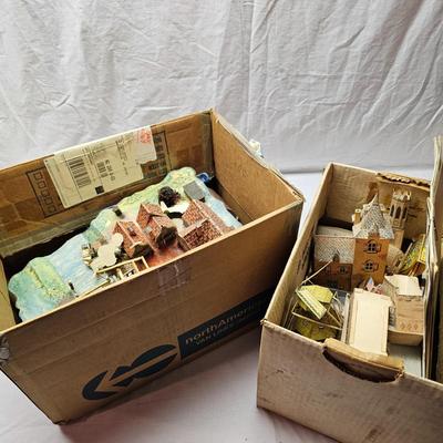 Collection of Paper Cut & Assemble Houses, Scenes and More (BS-JS)