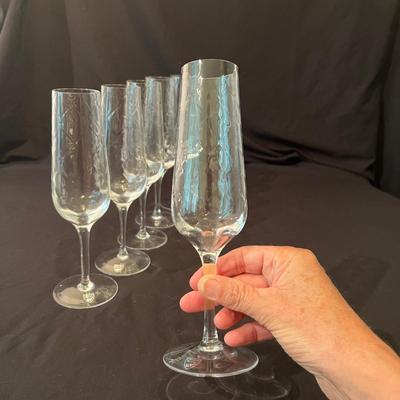 Orrefors Champagne Flutes (O-RG)