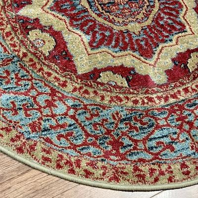 UNIQUE LOOM ~ Mamluk Collection ~ 36" Round Area Rug