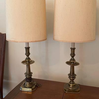 Pair of MCM Lamps 