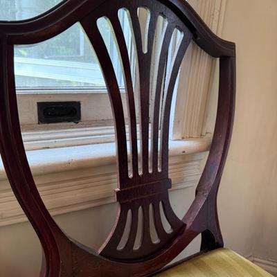 Hepplewhite Style Dining Chairs- Set of 6