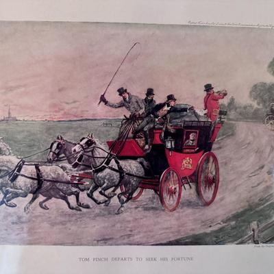 Framed Albert Ludovici Vintage Oilette-1 of 2