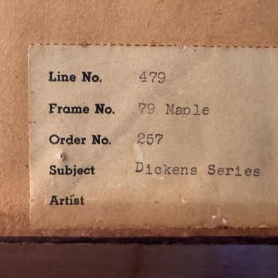 Framed Albert Ludovici Vintage Oilette- 2 of 2