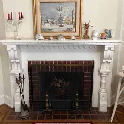 Antique Folk Art Painting