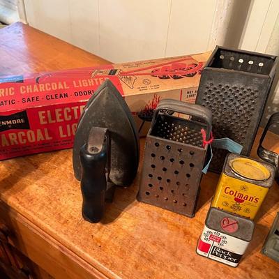 Vintage Metal and Cast Iron Items
