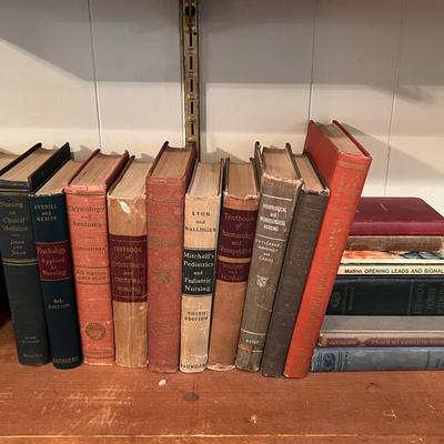 Vintage Nursing/Medical Books