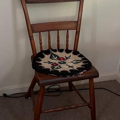 Wood Chair- seat pad not included