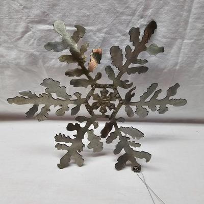 Three Decorative Metal Snowflakes (BS-JS)