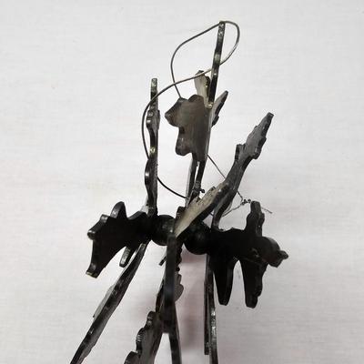 Three Decorative Metal Snowflakes (BS-JS)